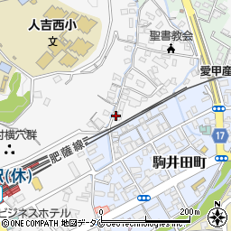 熊本県人吉市城本町1052周辺の地図