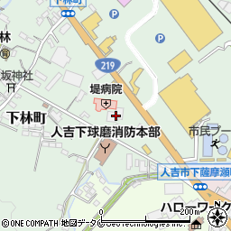 熊本県人吉市下林町227周辺の地図