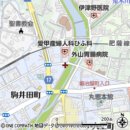 駒井田調剤薬局周辺の地図
