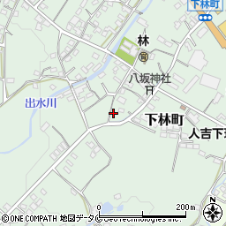 熊本県人吉市下林町2913周辺の地図