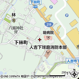 熊本県人吉市下林町241周辺の地図