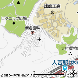 熊本県人吉市城本町524周辺の地図