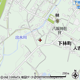 熊本県人吉市下林町2922周辺の地図