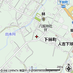 熊本県人吉市下林町2912周辺の地図