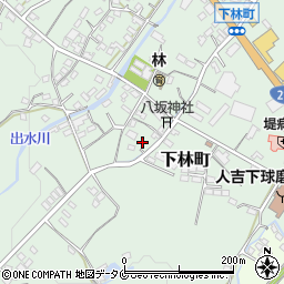 熊本県人吉市下林町2911周辺の地図