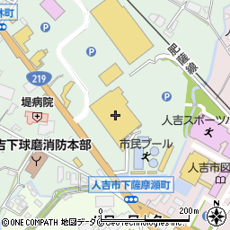 熊本県人吉市下林町30周辺の地図