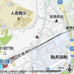 熊本県人吉市城本町1015周辺の地図