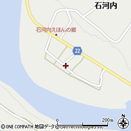郷の駅・石河内周辺の地図