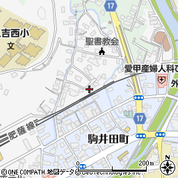 熊本県人吉市城本町1048周辺の地図