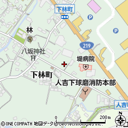 熊本県人吉市下林町246周辺の地図