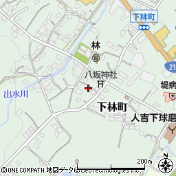 熊本県人吉市下林町2909周辺の地図