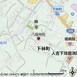 熊本県人吉市下林町2905周辺の地図