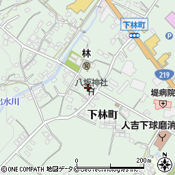 熊本県人吉市下林町2906周辺の地図