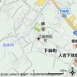 熊本県人吉市下林町2908周辺の地図
