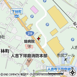 熊本県人吉市下林町223周辺の地図