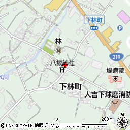 熊本県人吉市下林町268周辺の地図