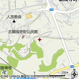 熊本県人吉市願成寺町810周辺の地図