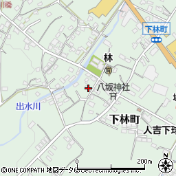 熊本県人吉市下林町2934周辺の地図