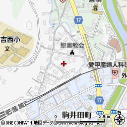 熊本県人吉市城本町1040周辺の地図