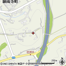 熊本県人吉市願成寺町887周辺の地図