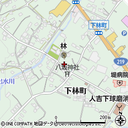 熊本県人吉市下林町270周辺の地図