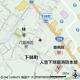 熊本県人吉市下林町265周辺の地図