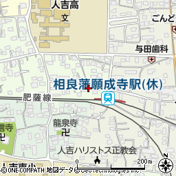 熊本県人吉市北泉田町227周辺の地図