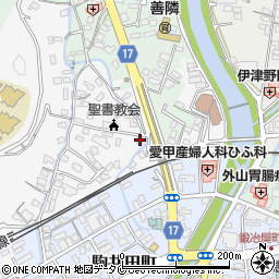 熊本県人吉市城本町1038周辺の地図
