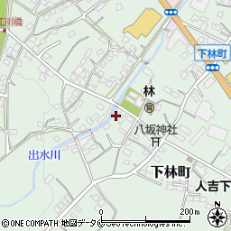熊本県人吉市下林町2931周辺の地図