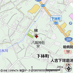 熊本県人吉市下林町271周辺の地図