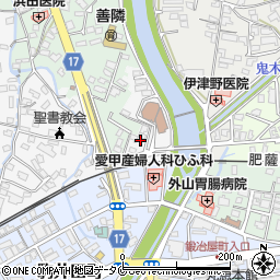 熊本県人吉市城本町1087周辺の地図