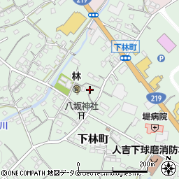 熊本県人吉市下林町283周辺の地図