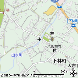 熊本県人吉市下林町2145周辺の地図