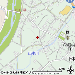 熊本県人吉市下林町2162周辺の地図