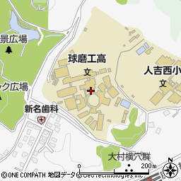 熊本県人吉市城本町748周辺の地図