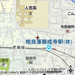 熊本県人吉市北泉田町222周辺の地図