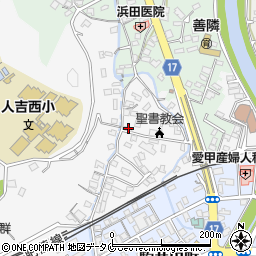 熊本県人吉市城本町1025周辺の地図