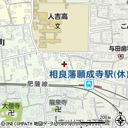 熊本県人吉市北泉田町223周辺の地図