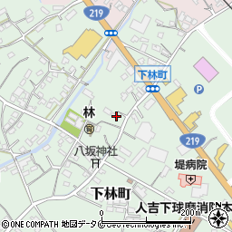 熊本県人吉市下林町285周辺の地図