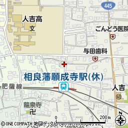 熊本県人吉市北泉田町244周辺の地図