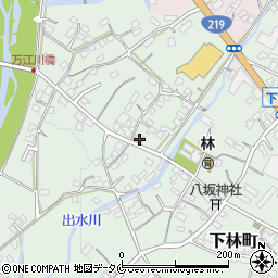 熊本県人吉市下林町2124周辺の地図