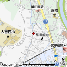熊本県人吉市城本町1026周辺の地図