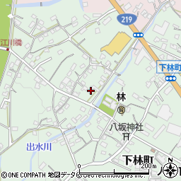 熊本県人吉市下林町2125-1周辺の地図