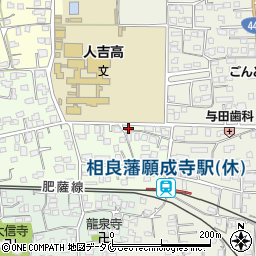 熊本県人吉市北泉田町380周辺の地図