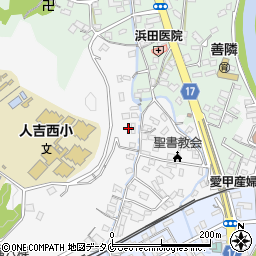 熊本県人吉市城本町976周辺の地図