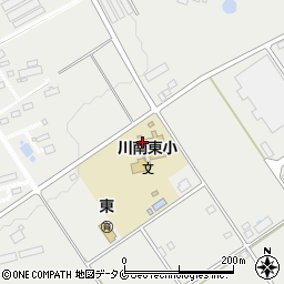 川南町立東小学校周辺の地図