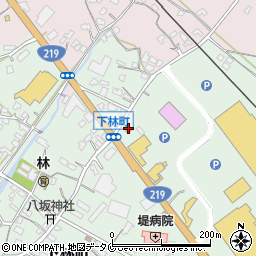 熊本県人吉市下林町204周辺の地図