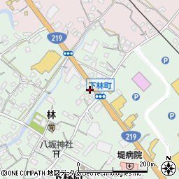 熊本県人吉市下林町290周辺の地図