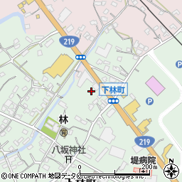 熊本県人吉市下林町293-5周辺の地図
