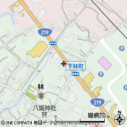 熊本県人吉市下林町293-1周辺の地図